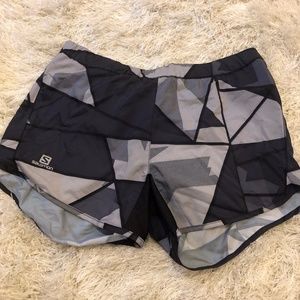 Salomon running shorts